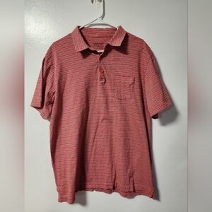 Mens XL Patagonia Coral Polo Shirt